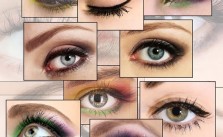 eye makeup collage