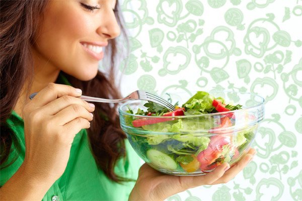 Eat fresh salads