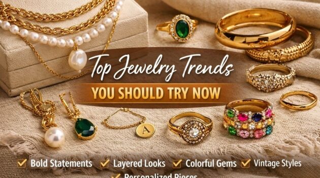 Top Jewelry Trends You Should Try Now – Latest Must-Have Jewelry Styles