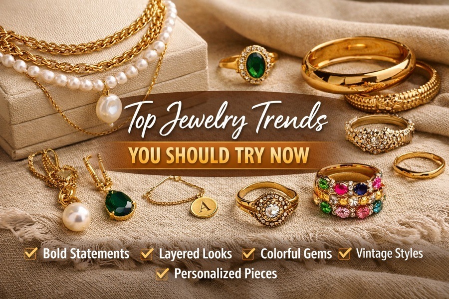 Top Jewelry Trends You Should Try Now – Latest Must-Have Jewelry Styles